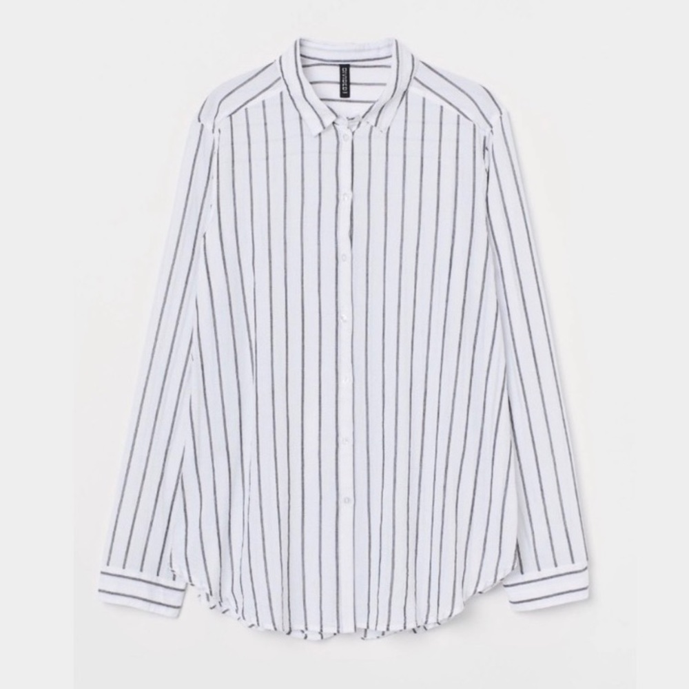H&M Button Down Top NWOT